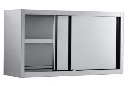 Placard mural Inox 2 portes coulissantes 1600x400x660 mm - Combisteel - 7452.3230