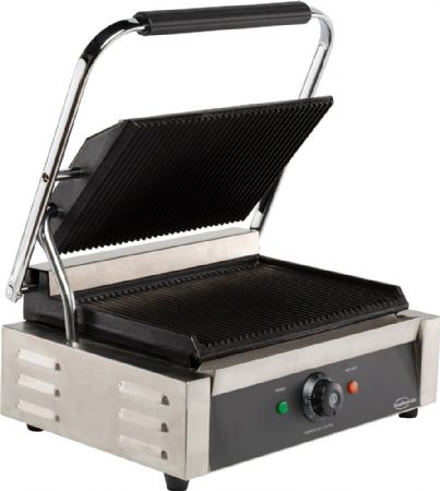 Grill panini à plaque nervurée - Combisteel - 7455.0455