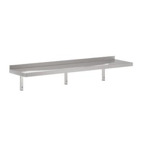 Étagère murale Inox 2400x300x320 mm - Combisteel - 7455.0660 Étagère murale Inox 2400x300x320 mm - Combisteel - 7455.0660