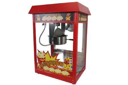 Machine à Popcorn Professionnelle avec Éclairage Rouge 1,35 kW - Combisteel - 7455.0810