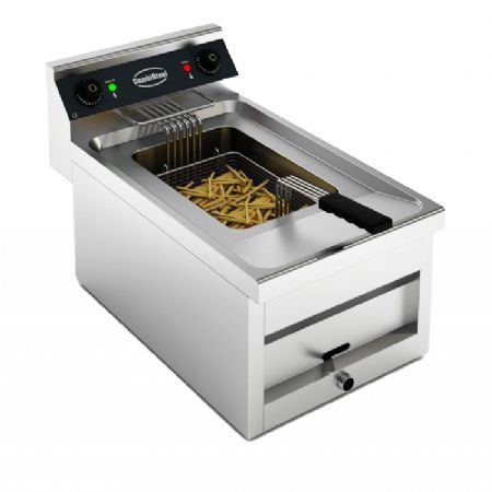 Friteuse à poser petite capacité triphasé 12 litres 6kW - Combisteel - 7455.0930 Friteuse à poser petite capacité triphasé 12 litres 6kW - Combisteel - 7455.0930