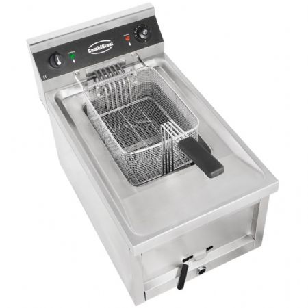 Friteuse à poser petite capacité Triphasé 12 litres 9kW - Combisteel - 7455.0935