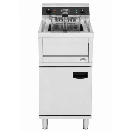 Friteuse cuisine pro profondeur 700 Triphasé 1x 12 litres - 9 kW - Combisteel - 7455.0955