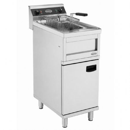 Friteuse cuisine pro profondeur 700 Triphasé 1x 12 litres - 9 kW - Combisteel - 7455.0955