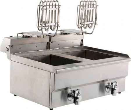 Friteuse à poser petite capacité Monophasé 2 x 8 L - Combisteel - 7455.1005