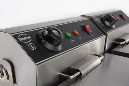 Friteuse à poser petite capacité Monophasé 2 x 8 L - Combisteel - 7455.1005