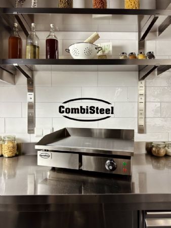 Plaque à snacker monophasé 3.5 kW surface lisse - Combisteel - 7455.1080