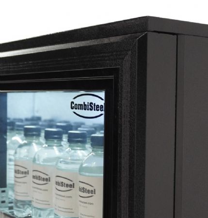 Arrière bar 2 portes vitrées 198 L positif - Combisteel - 7455.1315