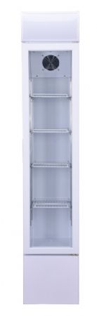 Armoire à Boissons 1 porte vitrée Blanche 105 L positive - Combisteel - 7455.1385