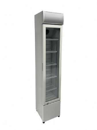 Armoire à Boissons 1 porte vitrée Blanche 105 L positive - Combisteel - 7455.1385