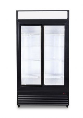 Armoire à boissons 2 portes vitrées coulissantes 750 litres positive - Combisteel - 7455.1395