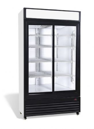 Armoire à boissons 2 portes vitrées coulissantes 750 litres positive - Combisteel - 7455.1395
