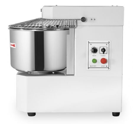 Pétrin spirale 30 litres capacité 12 kg de pâte vitesse 158 tr/min tête relevable - Combisteel - 7455.1435