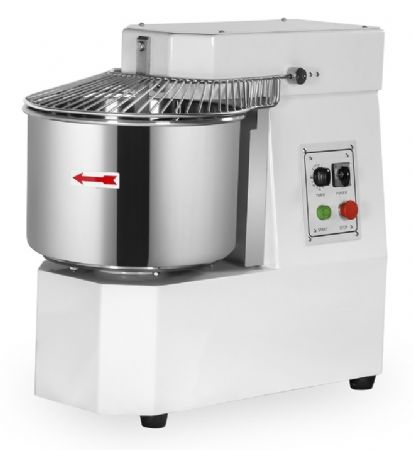 Pétrin spirale 30 litres capacité 12 kg de pâte vitesse 158 tr/min tête relevable - Combisteel - 7455.1435
