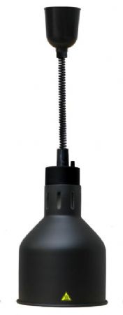 Lampe chauffante noire 0,25 kW avec cordon réglable - Combisteel - 7455.1800