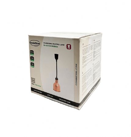 Lampe chauffante bronze 250 W avec cordon réglable - Combisteel - 7455.1805