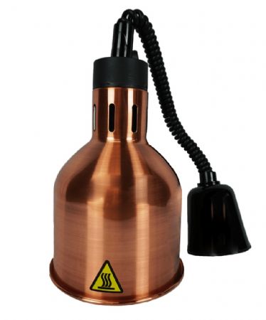 Lampe chauffante bronze 250 W avec cordon réglable - Combisteel - 7455.1805