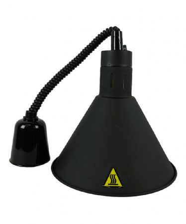 Lampe chauffante 0,25 kW noire avec cordon réglable - Combisteel - 7455.1810