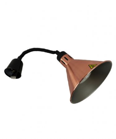 Lampe chauffante bronze 0,25 kW avec cordon réglable - Combisteel - 7455.1815