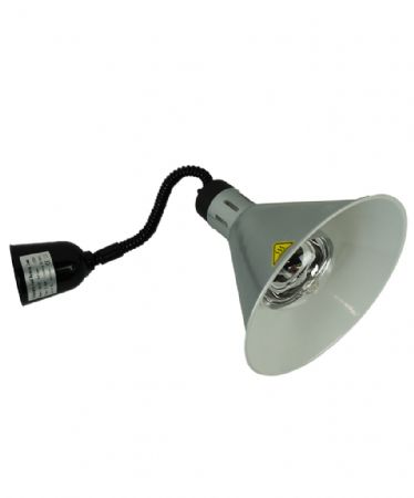 Lampe chauffante professionnelle argentée 0,25 kW avec cordon réglable - Combisteel - 7455.1817