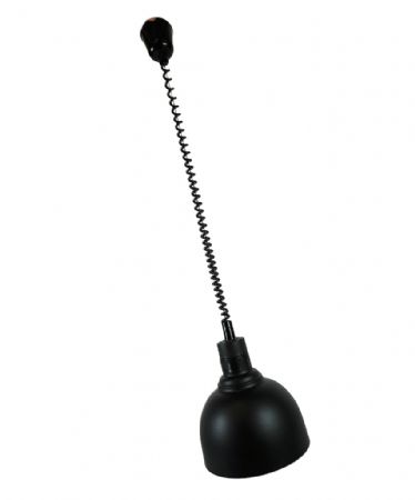 Lampe chauffante noire 0,25 kW avec cordon réglable - Combisteel - 7455.1825