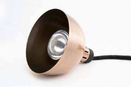 Lampe chauffante bronze 0,25 kW avec cordon réglable - Combisteel - 7455.1830
