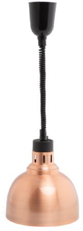 Lampe chauffante bronze 0,25 kW avec cordon réglable - Combisteel - 7455.1830 Lampe chauffante bronze 0,25 kW avec cordon réglable - Combisteel - 7455.1830