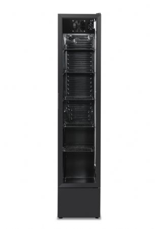 Armoire réfrigérée 1 porte vitrée noire 150 L - Combisteel - 7455.1912