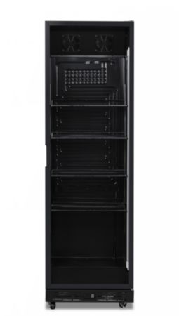 Armoire réfrigérée 1 porte vitrée noire 375 L - Combisteel - 7455.1916