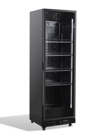 Armoire réfrigérée 1 porte vitrée noire 375 L - Combisteel - 7455.1916 Armoire réfrigérée 1 porte vitrée noire 375 L - Combisteel - 7455.1916