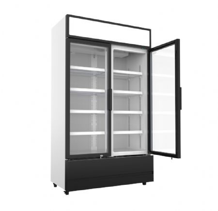 Armoire réfrigérée 2 portes vitrées 670 L - Combisteel - 7455.2105