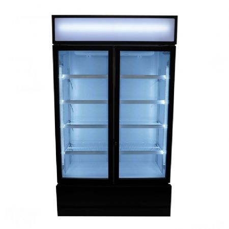 Armoire réfrigérée 2 portes vitrées 670 L - Combisteel - 7455.2105