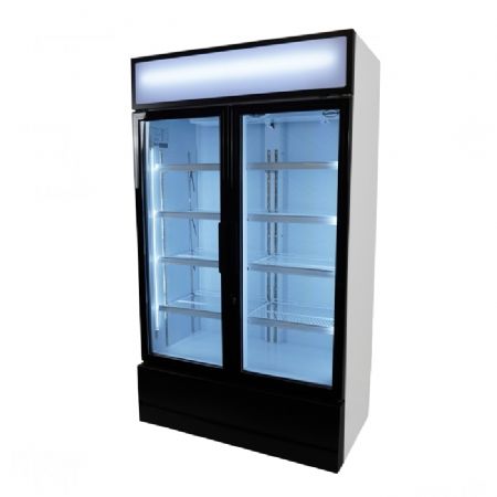 Armoire réfrigérée 2 portes vitrées 670 L - Combisteel - 7455.2105
