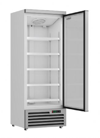 Armoire réfrigérée 1 porte vitrée blanche 600 L - Combisteel - 7455.2212