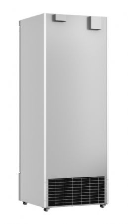 Vitrine murale négative de supermarché blanche 1 porte vitrée 750 mm - Combisteel - 7455.2214