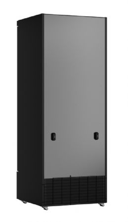 Armoire réfrigérée 1 porte vitrée noire 600 L - Combisteel - 7455.2242