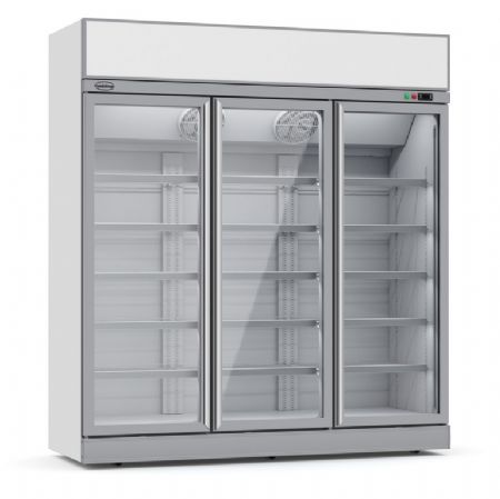 Conglateur 3 portes vitres 1880x710x2092 - 1480l