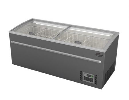 Congélateur horizontal supermarché 850 L avec couvercles coulissants - Combisteel - 7455.2670 Congélateur horizontal supermarché 850 L avec couvercles coulissants - Combisteel - 7455.2670