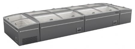 Congélateur professionnel horizontal couvercles coulissants en verre capacité 1040 L - Combisteel - 7455.2675