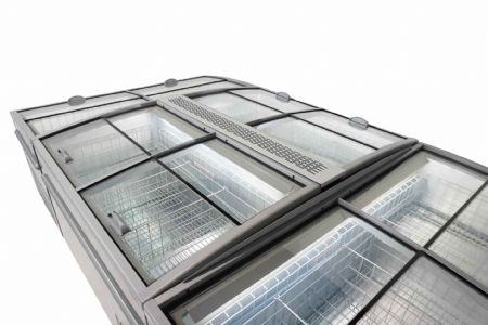 Congélateur professionnel horizontal couvercles coulissants en verre capacité 1040 L - Combisteel - 7455.2675
