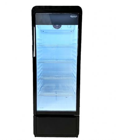 Armoire à Boissons 1 porte vitrée Noire 218 L positive - Combisteel - 7455.3120