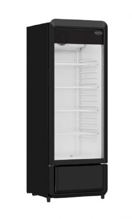 Armoire à Boissons 1 porte vitrée Noire 218 L positive - Combisteel - 7455.3120