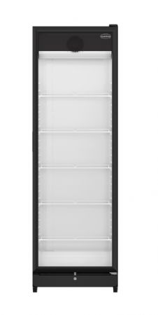 Armoire à Boissons 1 porte vitrée Noire 354 L positive - Combisteel - 7455.3130