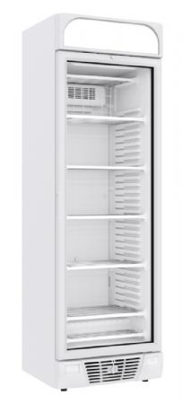 Vitrine murale négative de supermarché blanche 1 porte vitrée 640 mm - Combisteel - 7464.0055