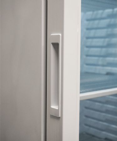 Vitrine murale négative de supermarché blanche 1 porte vitrée 640 mm - Combisteel - 7464.0062