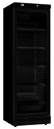 Armoire à Boissons 1 porte vitrée Noire 382 L positive - Combisteel - 7464.0094