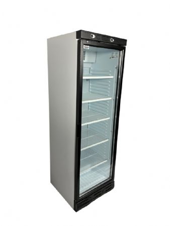 Armoire à Boissons 1 porte vitrée Blanche 382 L positive - Combisteel - 7464.0095