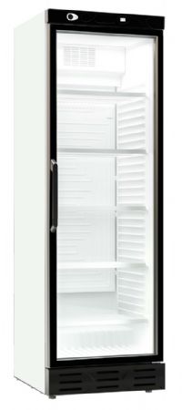 Armoire à Boissons 1 porte vitrée Blanche 382 L positive - Combisteel - 7464.0095