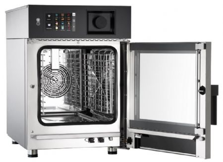 Four mixte professionnel triphasé 6 niveaux commandes écran tactile - Combisteel - 7466.0150