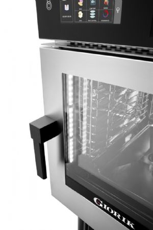 Four mixte professionnel triphasé 6 niveaux commandes écran tactile - Combisteel - 7466.0150